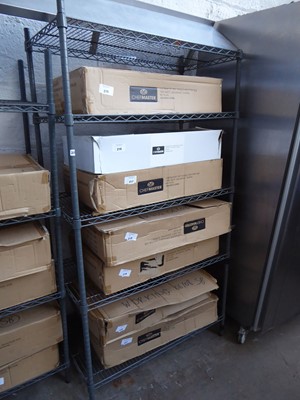 Lot 208 - 100cm pot rack