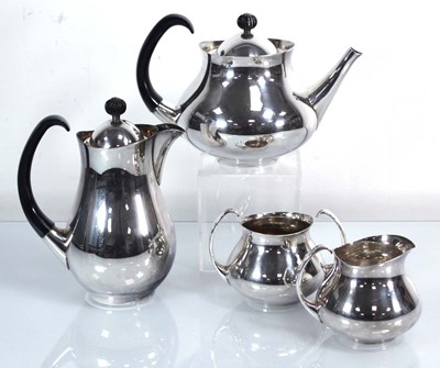 Lot 374 - Eric Clements for Elkington, a silver-plated...