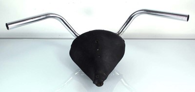 Lot 379 - A wall sculpture constructed from a bicycle...