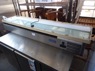 Lot 411 - 160cm Arctica bench top refrigerated cold well...