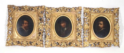 Lot 275 - Continental School, 19th century, A head and...