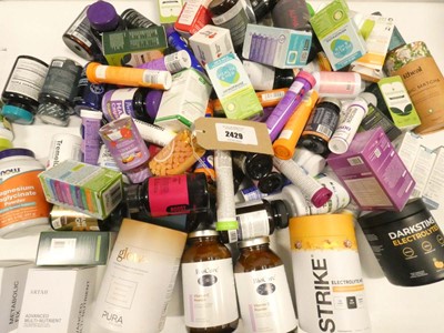 Lot 2429 - Mixed lot of vitamin, mineral and enzyme...