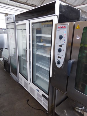 Lot 489 - 135cm Polar GH507-02 2 door refrigerated...