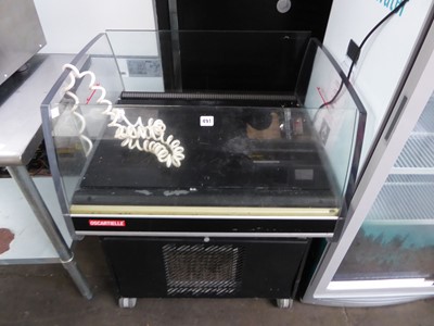 Lot 491 - Oscar Tielle refrigerated dump style display