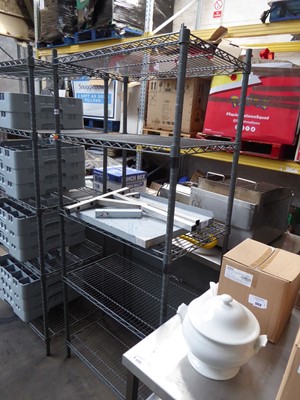 Lot 505 - 80cm 5 tier pot rack