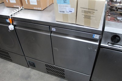 Lot 552 - 90cm Williams H10CTHGNP65 2 door counter fridge