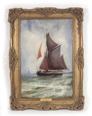 Lot 280 - Tom Keating (1917-1984), A study of a sailing...