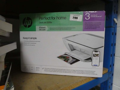 Lot 2186 - HP DeskJet 2810e printer, boxed