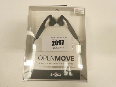 Lot 2097 - *Sealed* Shokz OpenMove wireless headphones