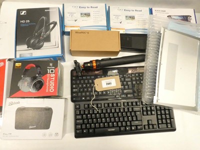 Lot 2441 - Mixed lot to include keyboards, WisePOS E,...