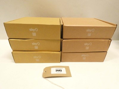 Lot 2443 - 6x sealed Sky Stream pucks