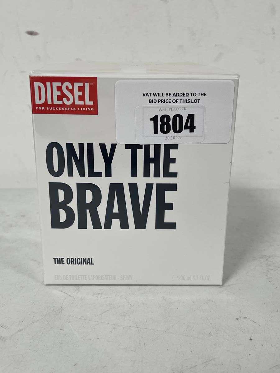 Lot Diesel only the brave the original eau de...