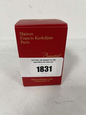 Lot Maison Francis Kurkdjian Paris baccarat rouge...