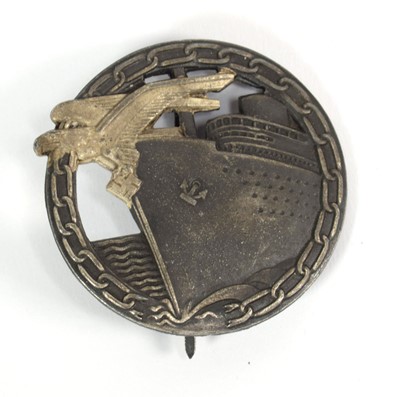 Lot 122 - A Second World War Kriegsmarine Blockade...