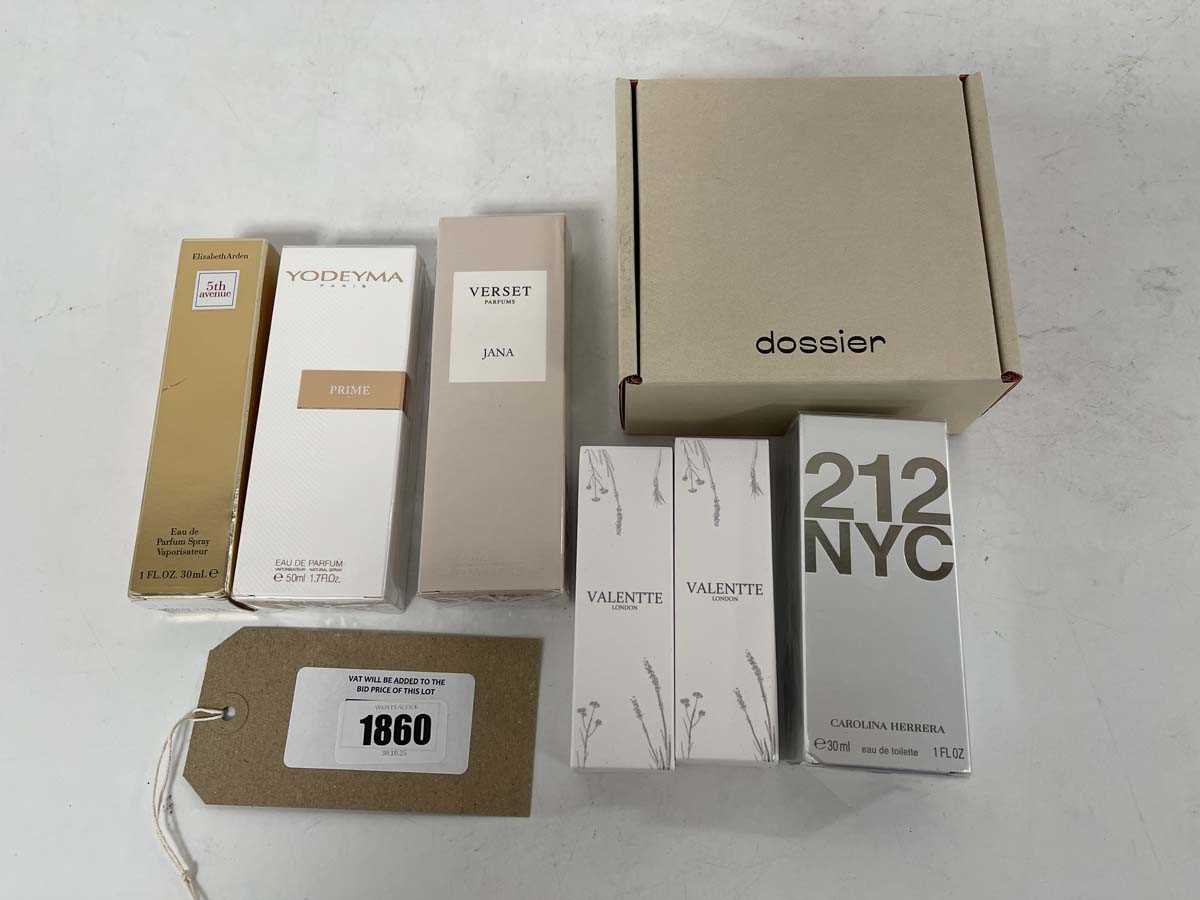 Lot 7x Various perfumes to include Verset,...