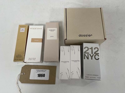 Lot 7x Various perfumes to include Verset,...