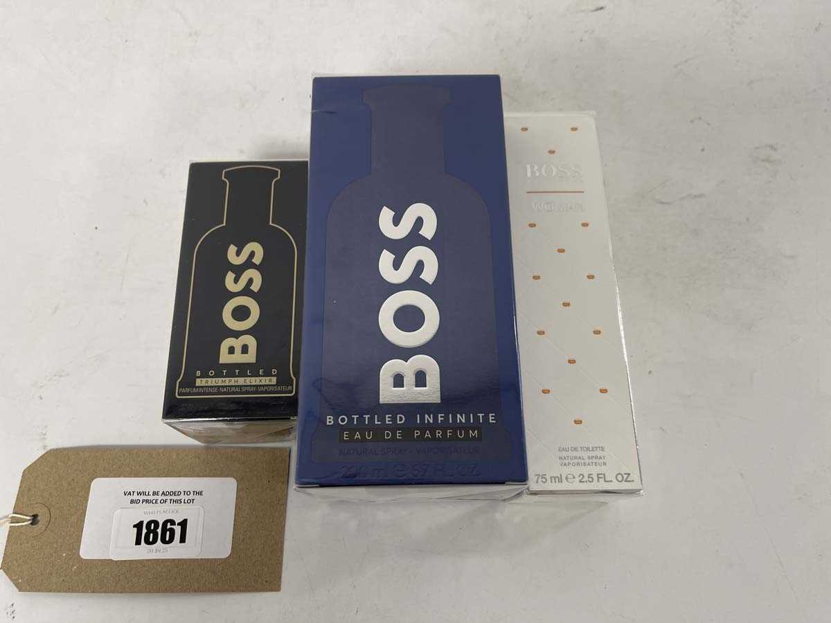 Lot 3x Various Hugo Boss perfumes