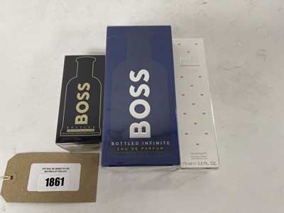 Lot 3x Various Hugo Boss perfumes