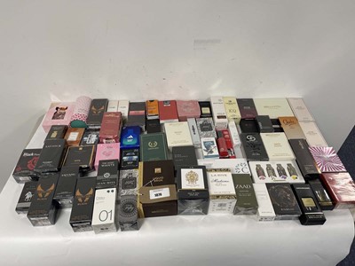 Lot Large quantity of various perfumes