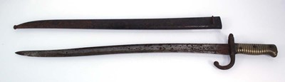 Lot 143 - A 19th century French Chassepot 1866-Pattern...