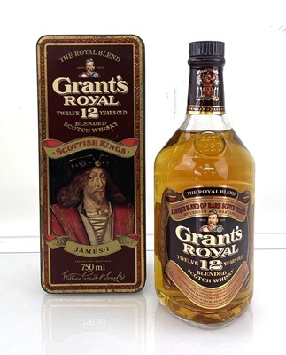 Lot 33 - A bottle of Grant's Royal Blend 12 year old...