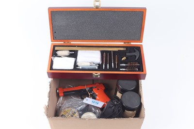 Lot 1078 - Quantity of .177 and .22 air pellets, cased...