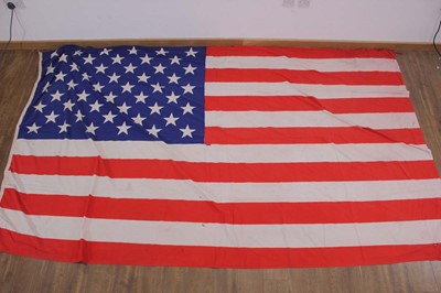 Lot 150 - An American 'Stars & Stripes' flag, 190 x 315 cm