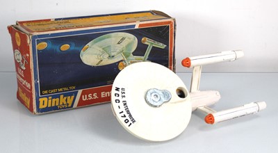 Lot 152 - A Dinky Toys 358 USS Enterprise, boxed