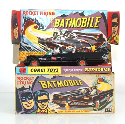 Lot 153 - A Corgi Toys 267 Batmobile, boxed