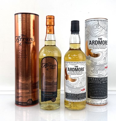 Lot 47 - 2 bottles of Single Malt Scotch Whisky, 1x The...