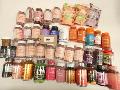 Lot 2404 - Selection of gummie vitamin, mineral and...