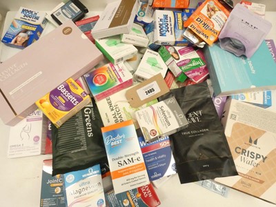 Lot 2405 - Assorted packs of various vitamin, mineral and...