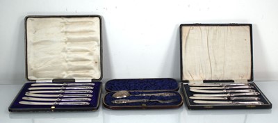 Lot 427 - A Victorian silver Christening fork and spoon,...