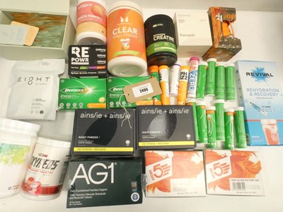 Lot 2406 - Selection of sports and recovery support...
