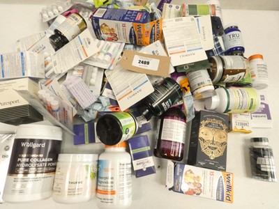 Lot 2409 - Mixed lot of vitamin, mineral and enzyme...