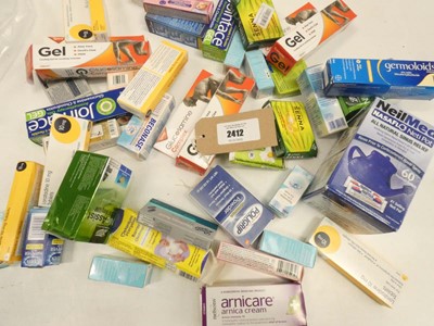 Lot 2412 - Assortment of allergy, digestion and...