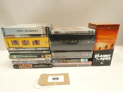 Lot 2413 - Quantity of DVD films & box sets plus Planet...