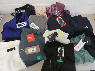 Lot 1110 - Approx. 15 branded items of clothing to...