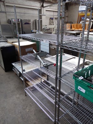 Lot 658 - 90cm 4-tier pot rack