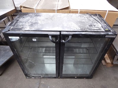 Lot 663 - 106cm Autonumis RWC02 2-door counter fridge