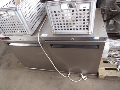 Lot 633 - 120cm Williams HA280SA undercounter 2 door fridge