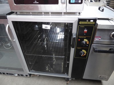 Lot 689 - 70cm electric Bakbar holding cabinet with...