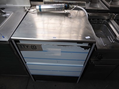 Lot 644 - 72cm ITV floor standing ice machine