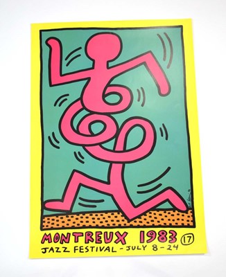 Lot 181 - After Keith Haring (American, 1958-1990),...