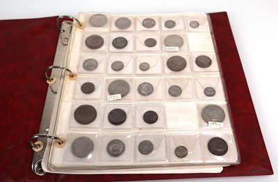 Lot 466 - An album of early 20th century silver, part...