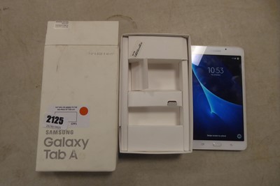 Lot 2125 - Boxed Samsung Galaxy tab A, 7", 8GB with WiFi,...