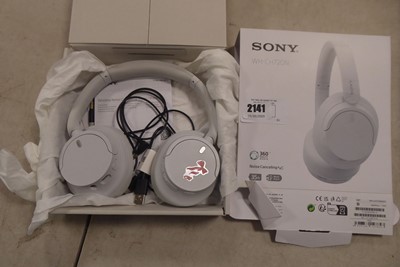 Lot 2141 - Boxed pair of Sony WH CH 720 N noise...