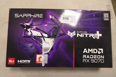Lot 2149 - Boxed Sapphire Nitro Plus AMD radeon RX9070...