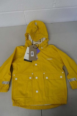 Lot 1125 - Tretorn kids wings rain coat in yellow size...