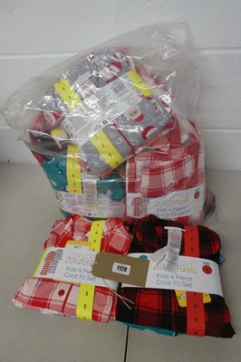 Lot 1128 - A large qty of Saint Eve kids 4 piece pyjama sets